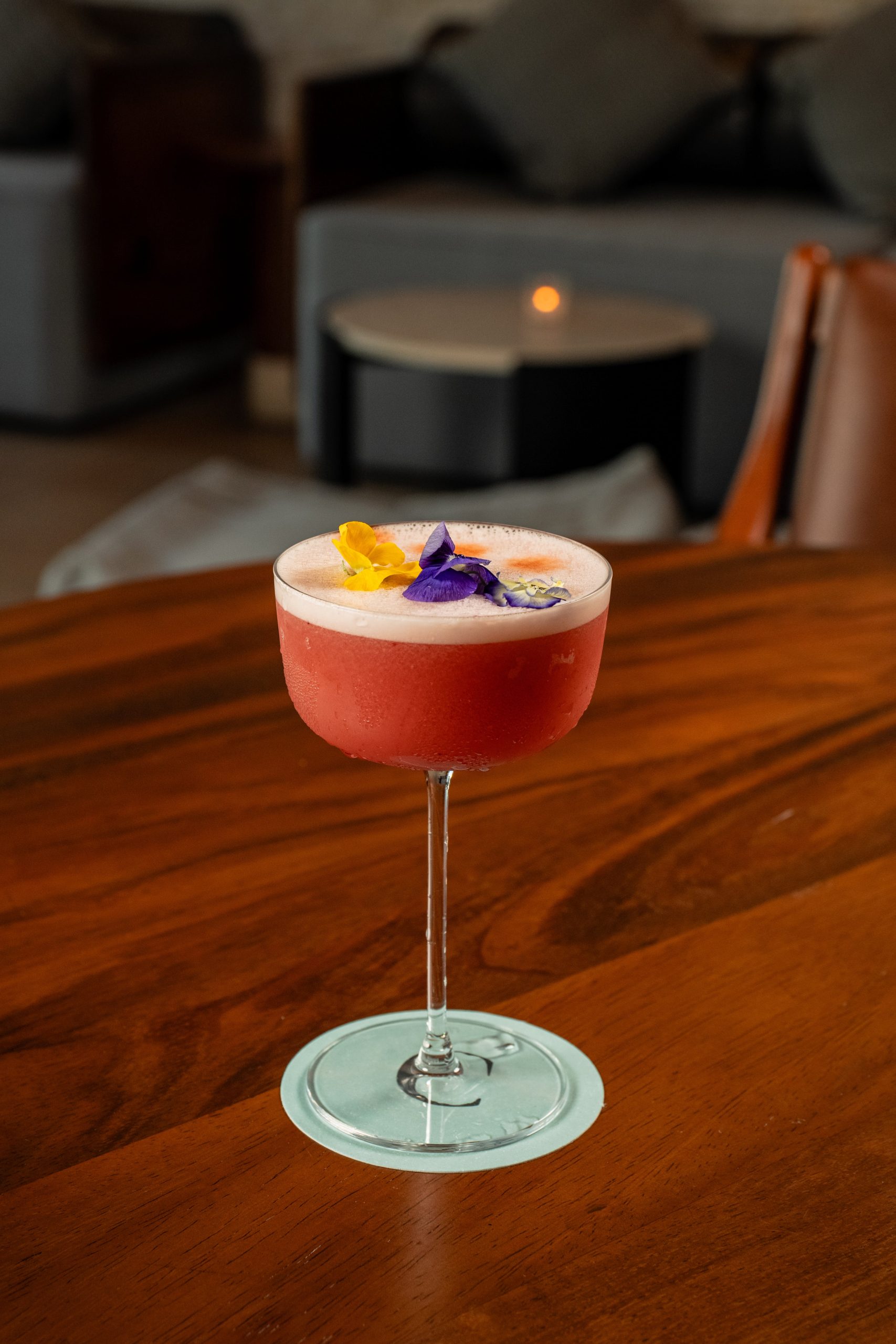 Tropical cocktails served at Chaak Bar, Conrad Tulum Riviera Maya.