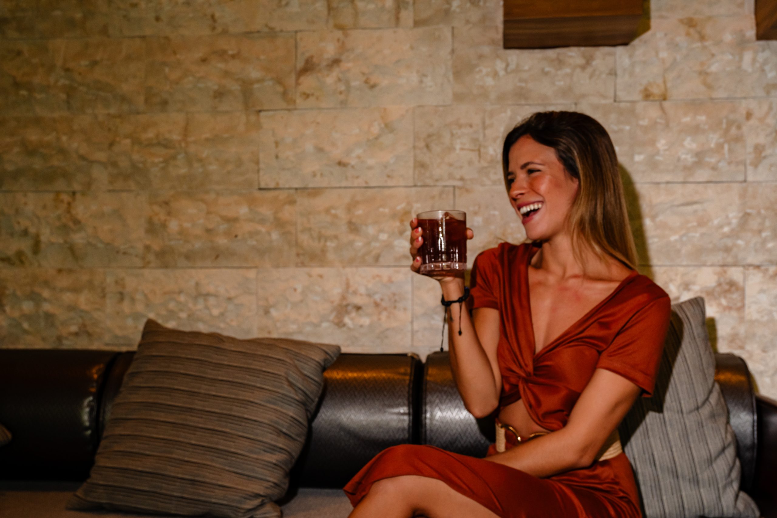 Woman at Chaak Bar, Conrad Tulum Riviera Maya