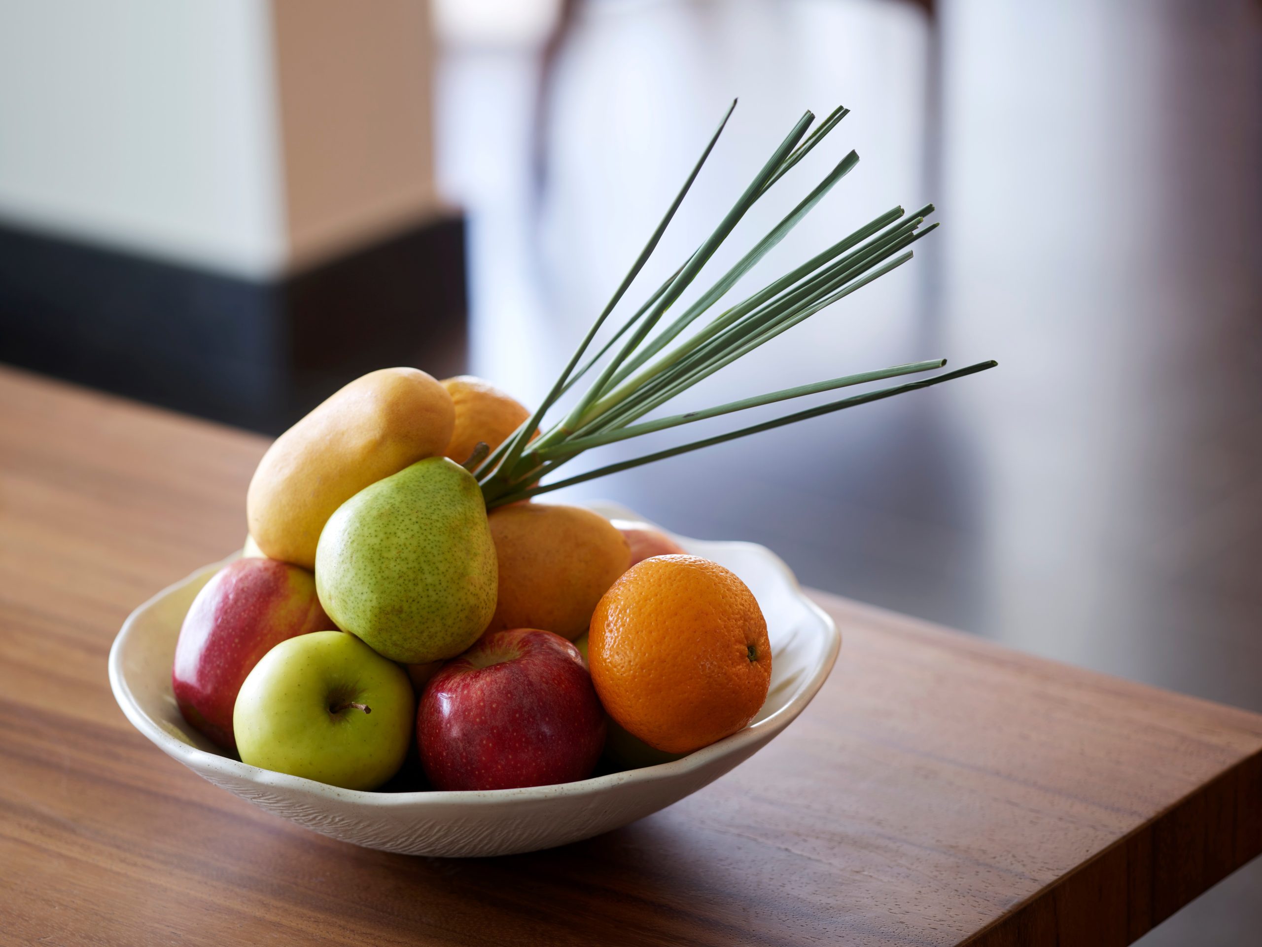Ceiba Club Room Fruit Basket Amenity. Conrad Tulum Riviera Maya
