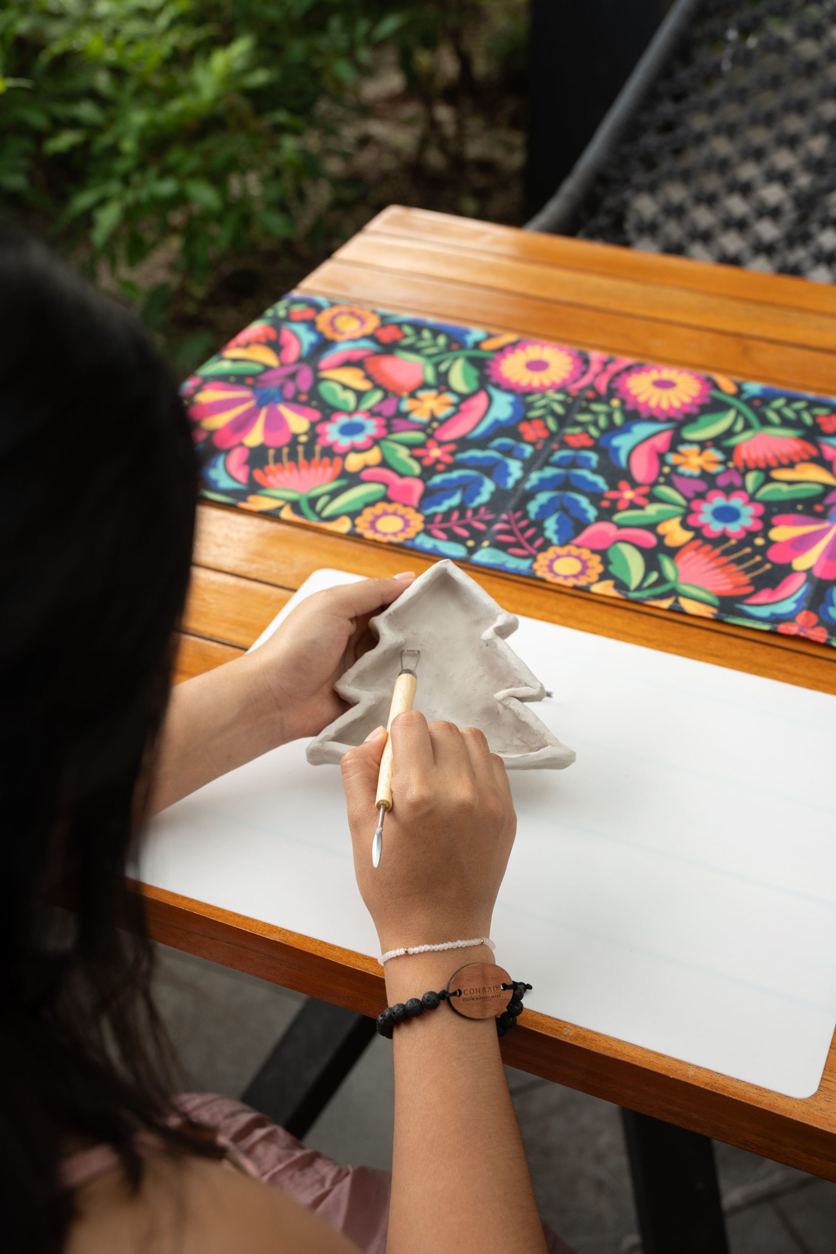 Family activities during the festive program at Conrad Tulum Riviera Maya.