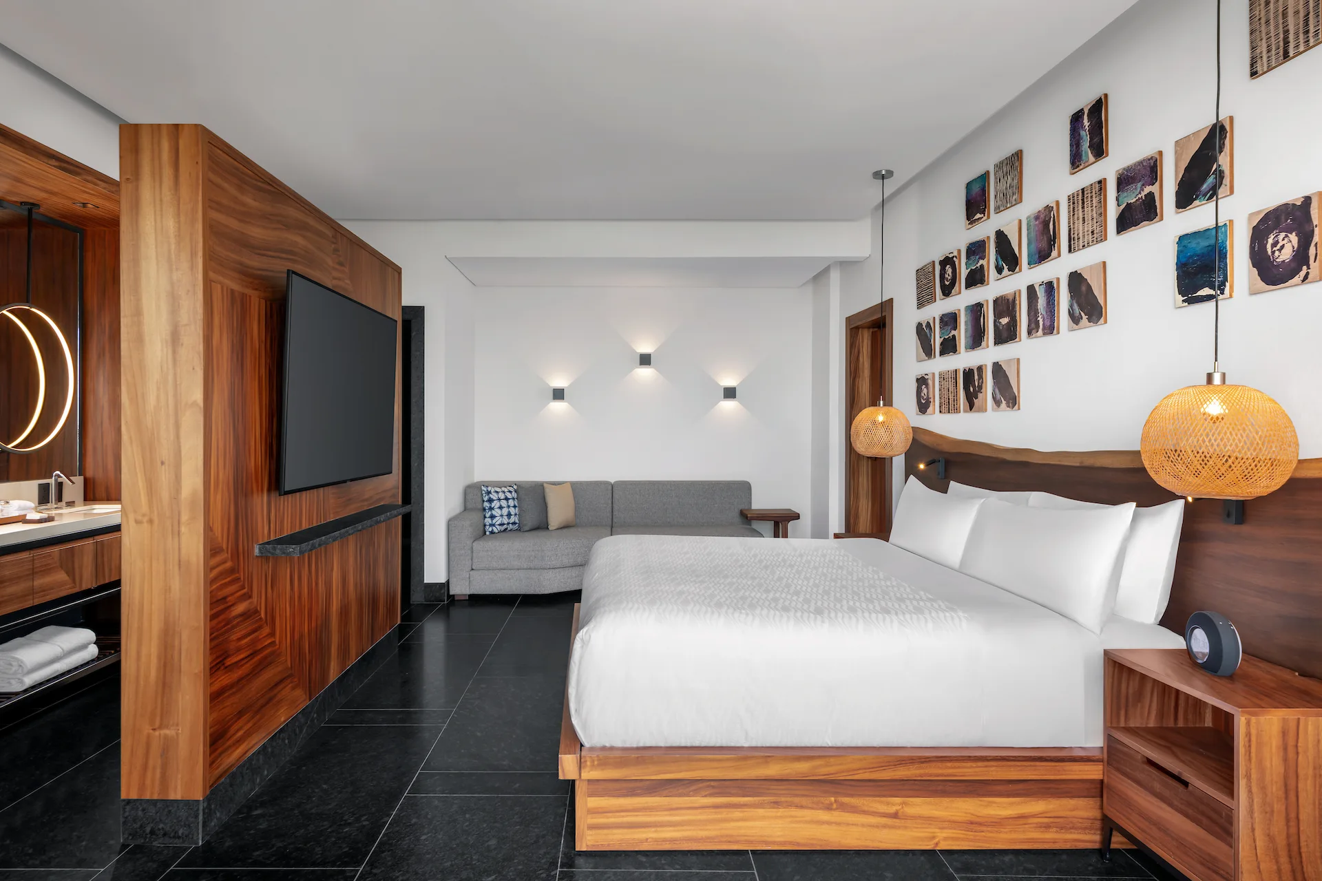 Ceiba Presidential Suite 1 King Bedroom.