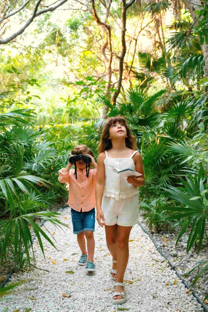 Conrad Tulum Riviera Maya Jungle Tour Experiences, Mythos World. Jungle Passport for kids.